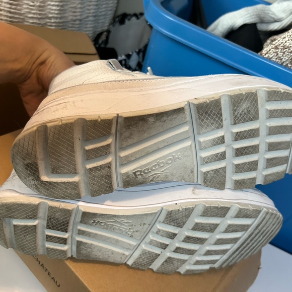 Reebok White High-Top Sneakers - Picture 3 of 6